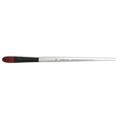 Simply Simmons Extra-Firm Synthetic Long Handle Filbert Brush