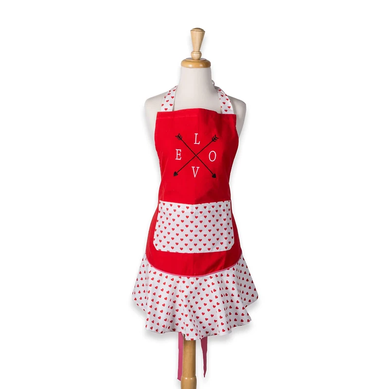 DII® Love Struck Ruffle Apron