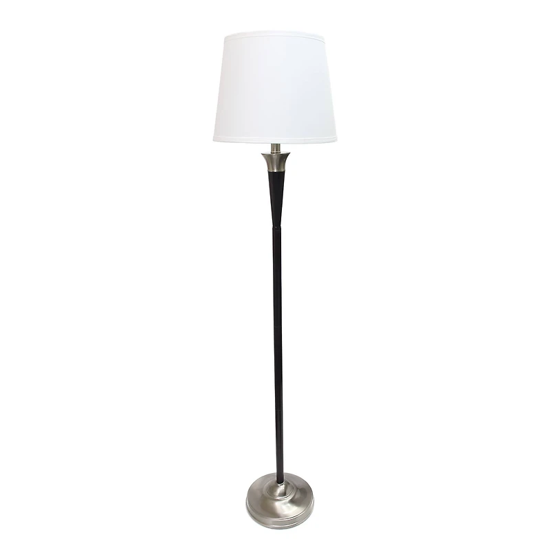 Lalia Home Malbec Black and Nickel Lamp Set