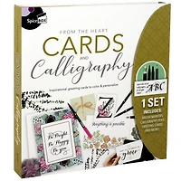 SpiceBox Sketch Plus Cards & Calligraphy Kit 
