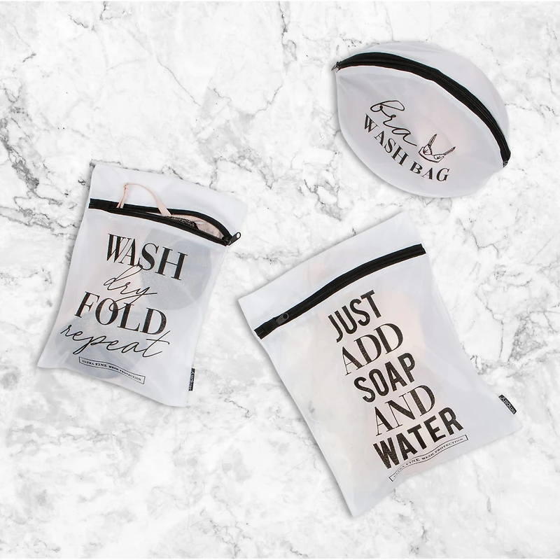 Simplify 3-Piece Printed Wash Bag Set