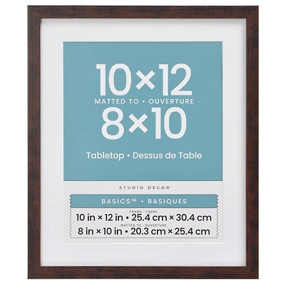 Basics™ Woodgrain Tabletop Linear Frame by Studio Décor