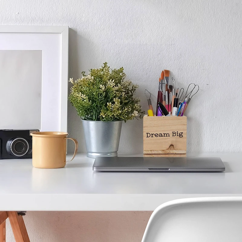 Dream Big Rotating Desk Organizer