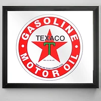 Texaco Gasoline Printed Accent Mirror