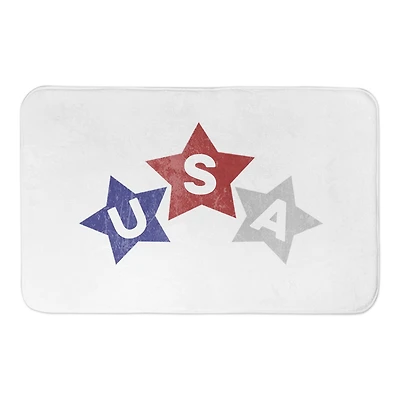 Retro USA Pattern Bath Mat
