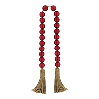 37" Burgundy Hanging Bead Wall Décor by Ashland®