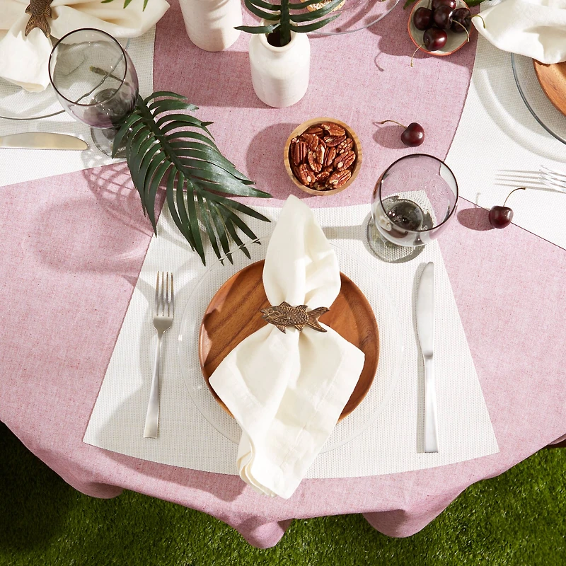 DII® Tweed Wedge Table Placemats