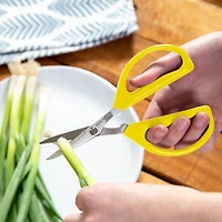 Honey Can Do 2 Pack Joyce Chen Original Unlimited Kitchen Scissors w/ Yellow Handles