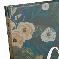 Feels Like Home Tropical Floral Canvas Wall Art