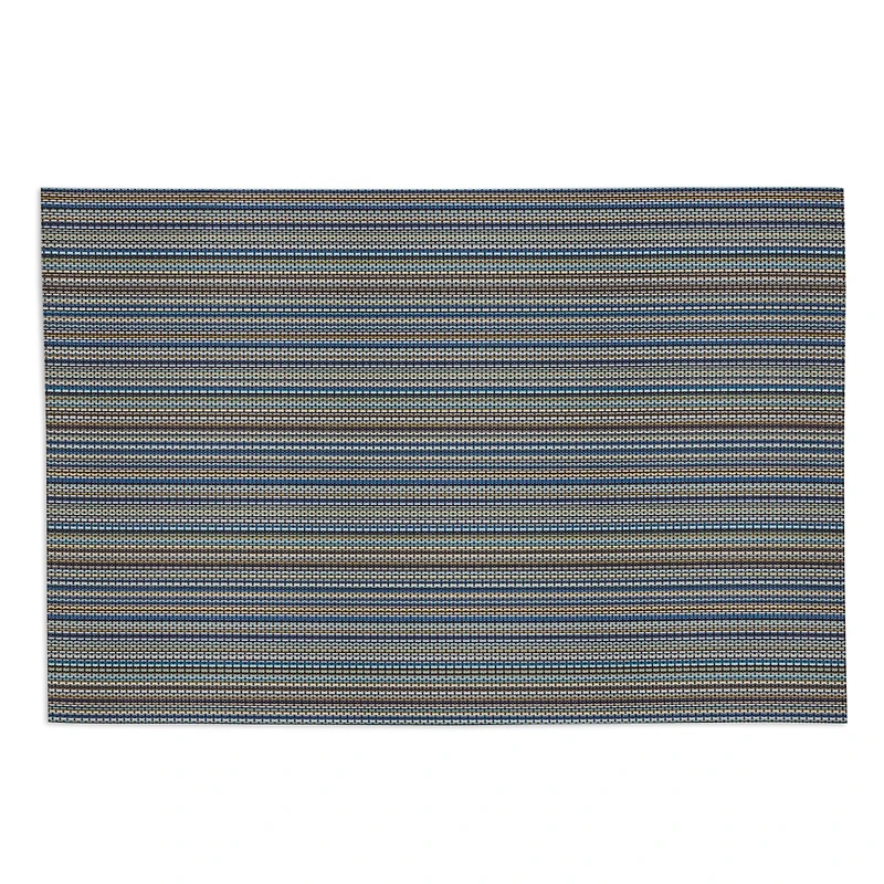 Ocean Blue Pvc Micro Stripe Placemat (Set of 6)