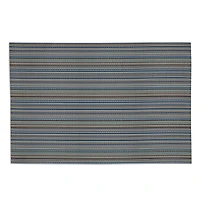 Ocean Blue Pvc Micro Stripe Placemat (Set of 6)