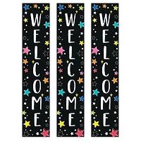 Creative Teaching Press® Star Bright Welcome Banner, 8" x 39", Pack of 3