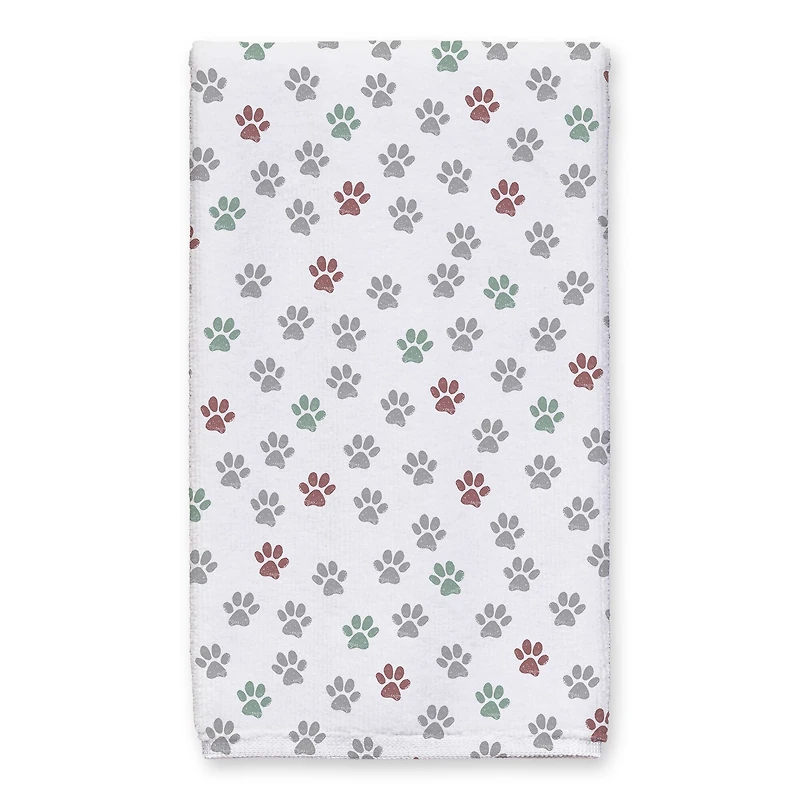 Santa Dog Tea Towels - Set of 3