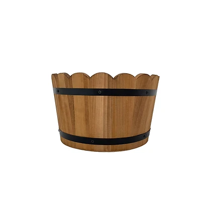 10" Wood & Metal Barrel by Ashland®