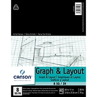 Canson® Artist Series Graph & Layout Paper Pad