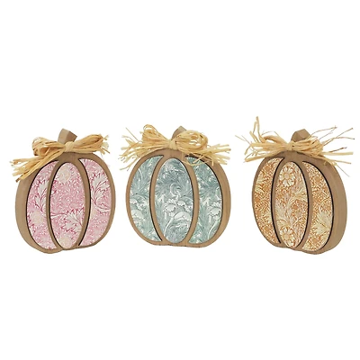 Assorted 6" Patterned Pumpkin Tabletop Décor by Ashland®, 1pc.