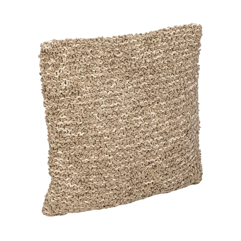 Hello Honey® 20" Woven Cotton Blend Bouclé Pillow