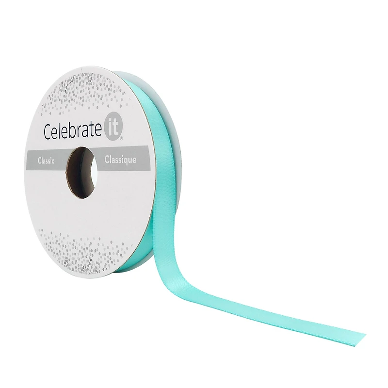 3/8" x 15yd. Satin Double Face Ribbon by Celebrate It® Classic