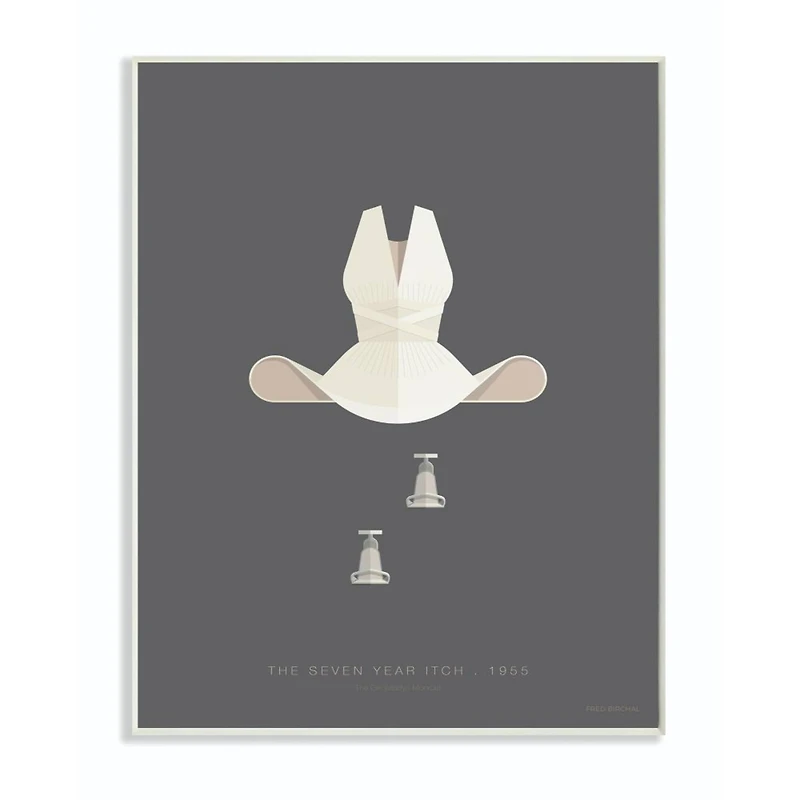 Stupell Industries The Seven Year Itch Wooden Wall Plaque