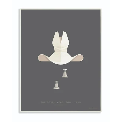 Stupell Industries The Seven Year Itch Wooden Wall Plaque