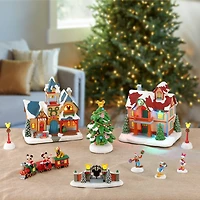 Disney® Mickey & Friends Lighted Christmas Village, 12ct.