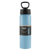 22oz. Stainless Steel Sublimation Water Bottle with Travel Lid by Make Market