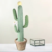 32.5" Southwestern Style Artificial Cactus in Pot