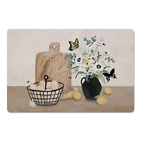 18" x 27" Kitchen Still Life Lemons Floor Mat