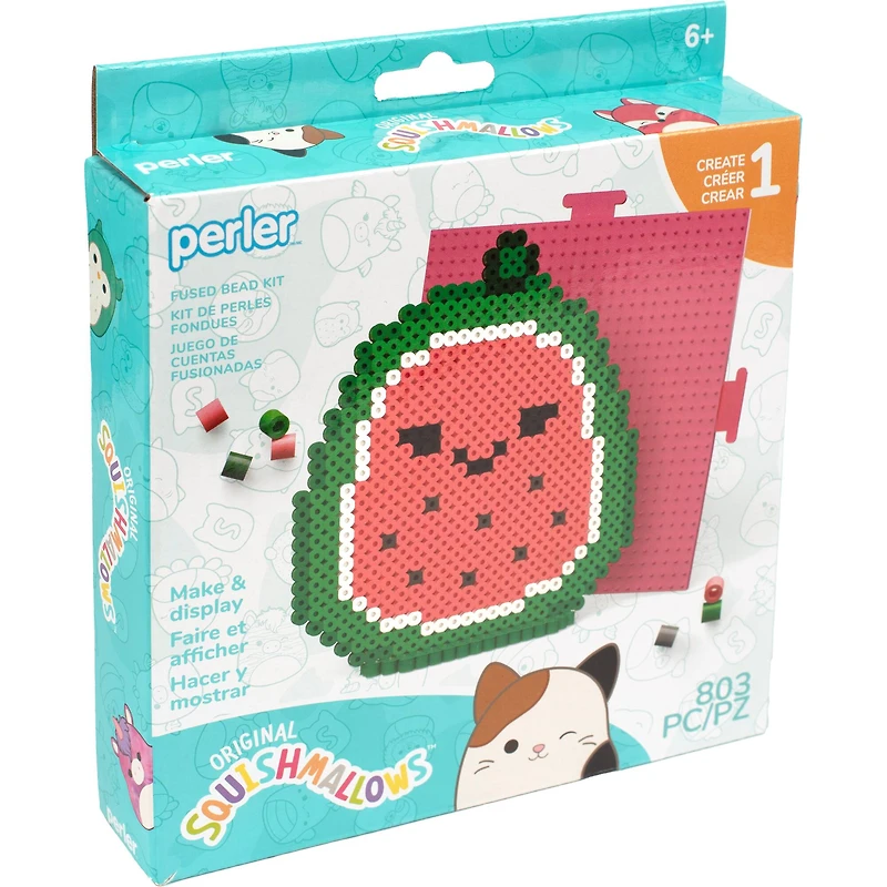 Perler™ Squishmallows™ Wanda Fused Bead Kit