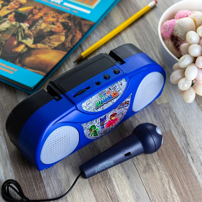 PJ Masks Portable Karaoke Radio with Microphone