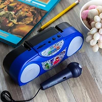PJ Masks Portable Karaoke Radio with Microphone