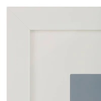 Aspect White Narrow Frame With Mat by Studio Décor