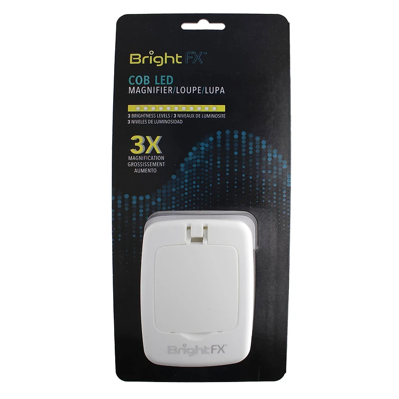 The Beadsmith® Bright FX™ Travel COB LED Magnifier Lamp