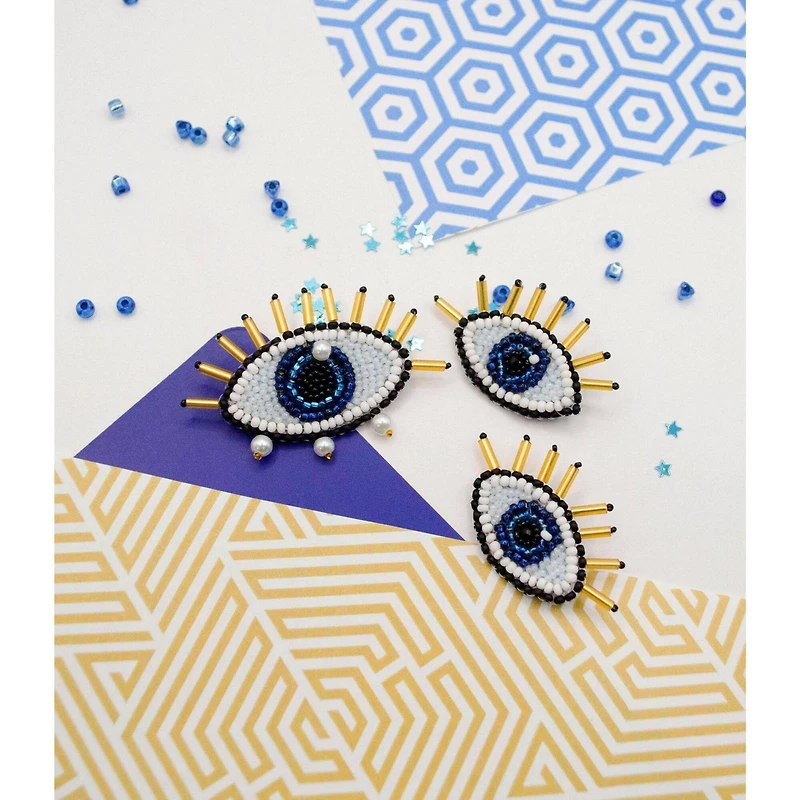 Abris Art Eyes of the Soul Bead Embroidery Decoration Kit