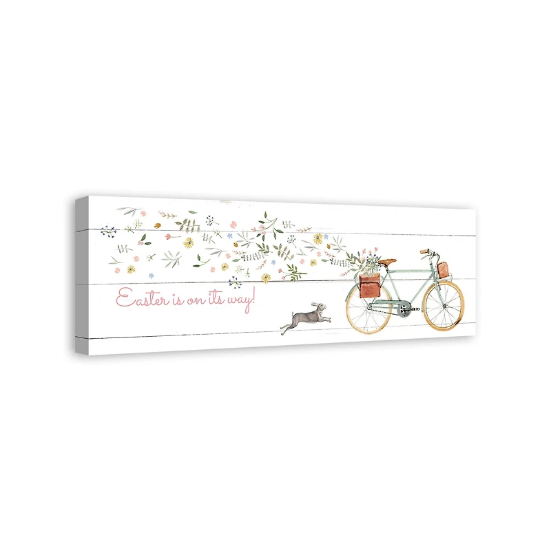 Easter Bike Canvas Wall Art