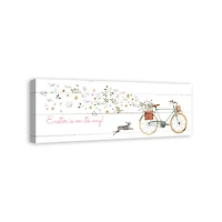 Easter Bike Canvas Wall Art