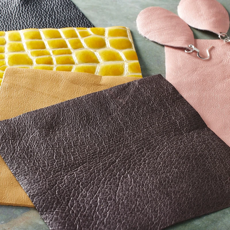 Assorted Realeather® 5" x 5" Leather Value Pack