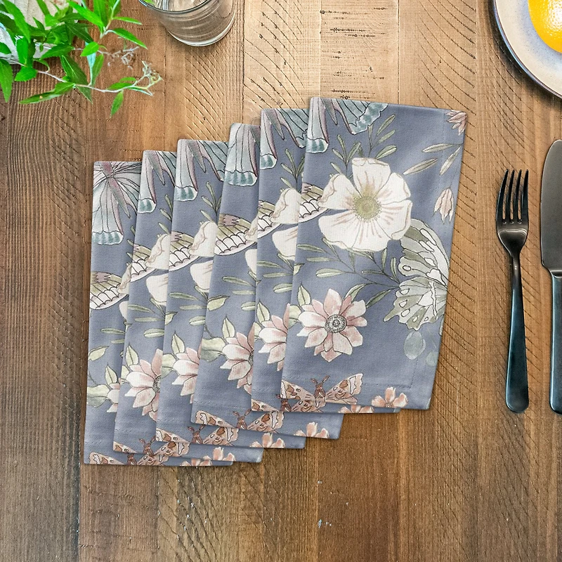 Butterflies Cotton Twill Napkin