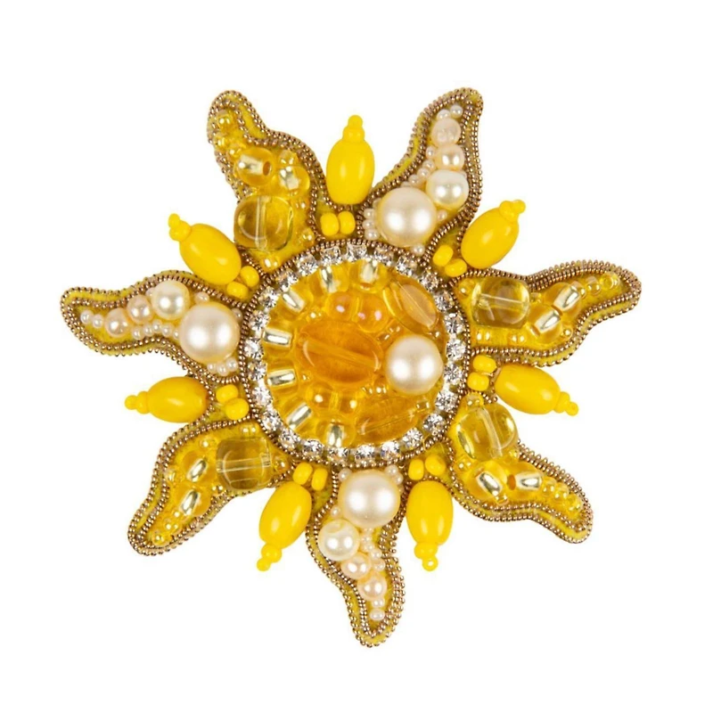 BP-339C The Sun Broach Beadwork Kit