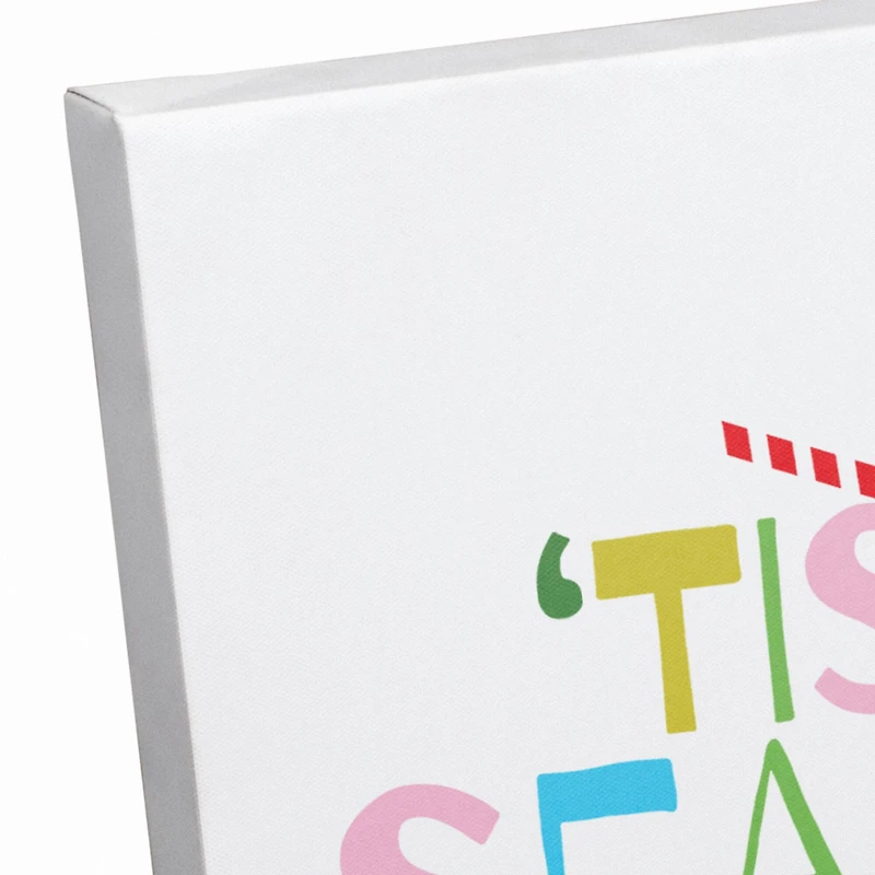 Tis the Season to be Jolly 11x14 Canvas Wall Art