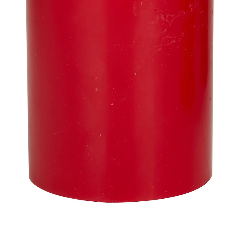 Red Traditional Flameless Candle Set