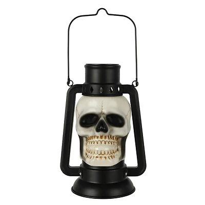 11" Skull Solar Lantern by Ashland®