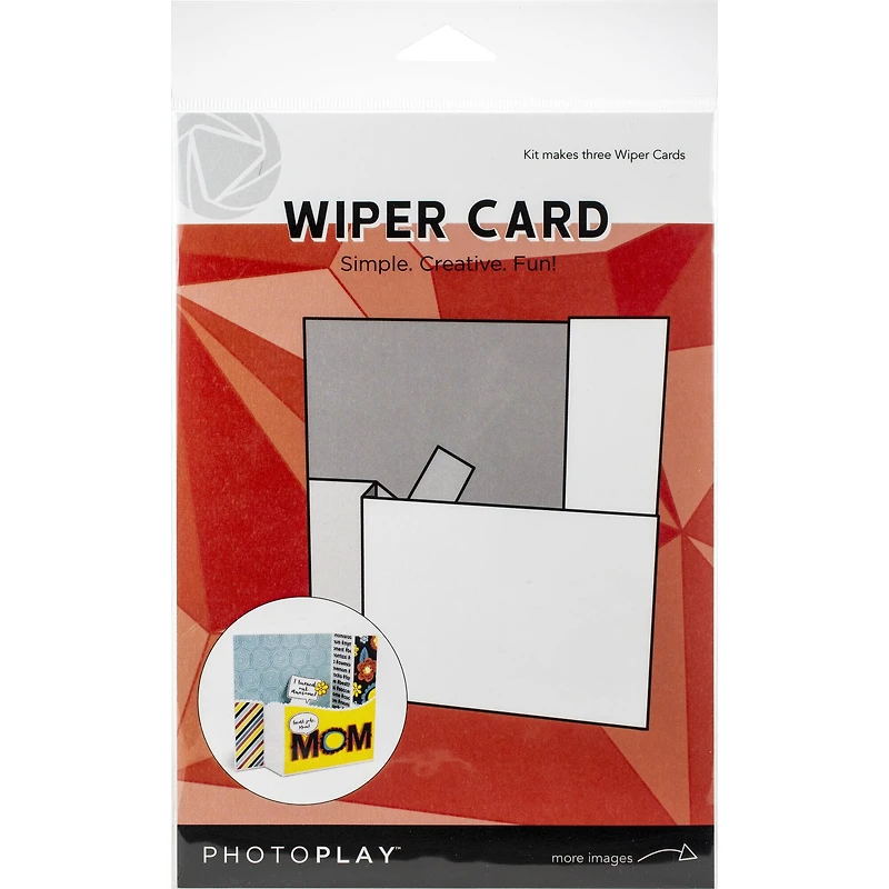 Photoplay™ Wiper Card, 3ct.