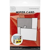 Photoplay™ Wiper Card, 3ct.