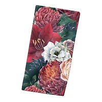 Jewel Bouquets 10" x 10" Cotton Twill Napkin