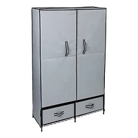 Honey Can Do 43" Clothes Storage Wardrobe With Drawers