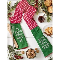 DII® Holiday Baking Kitchen Towel Scarf