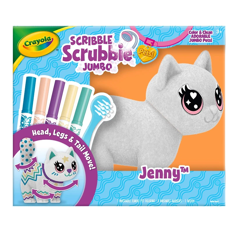 Crayola® Scribble Scrubbie Jenny™ Jumbo Pet