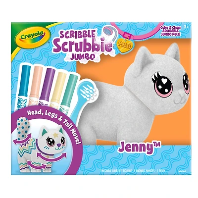 Crayola® Scribble Scrubbie Jenny™ Jumbo Pet