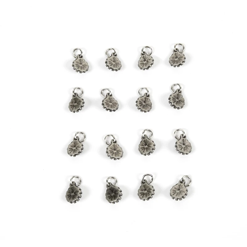 Tiny Bezel Stones Charm Set by Bead Landing™
